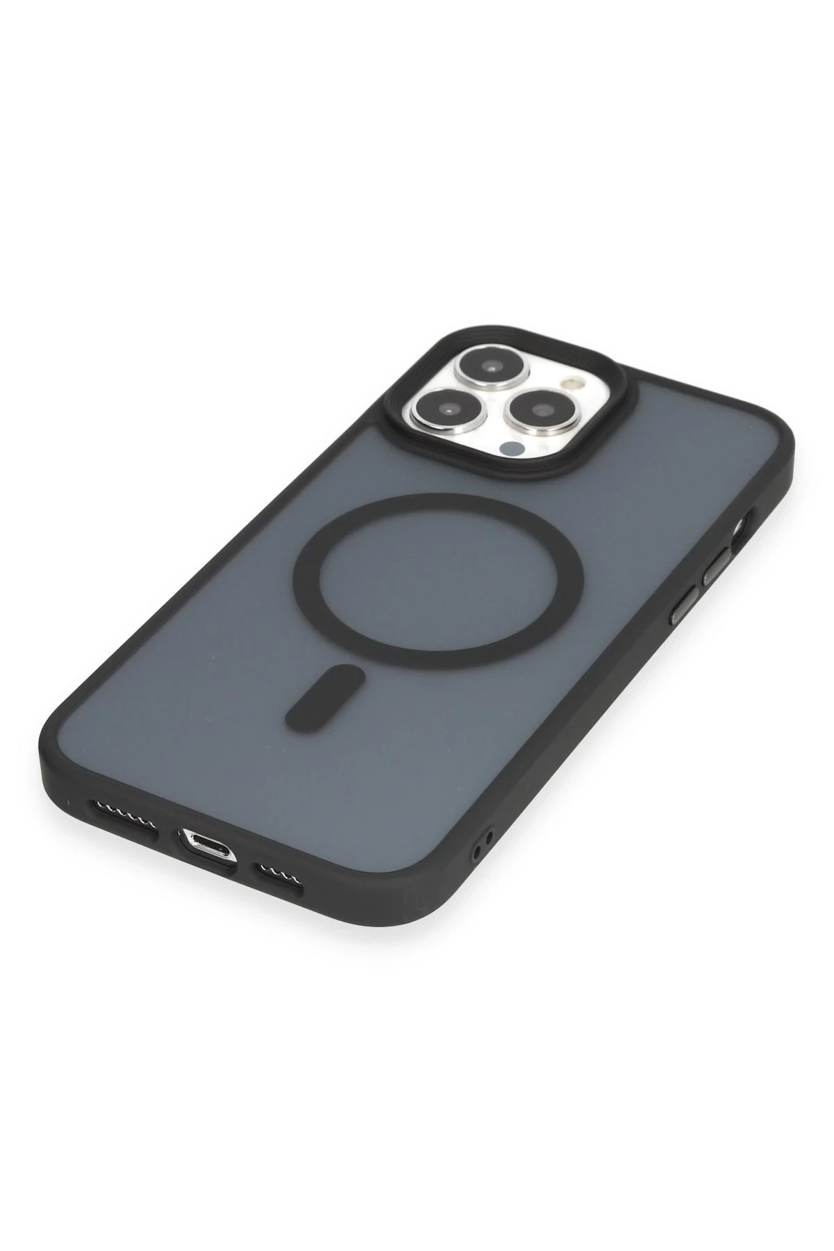 Newface Apple iPhone 14 Pro Kılıf Trex Magneticsafe Kapak - Siyah — görsel 4