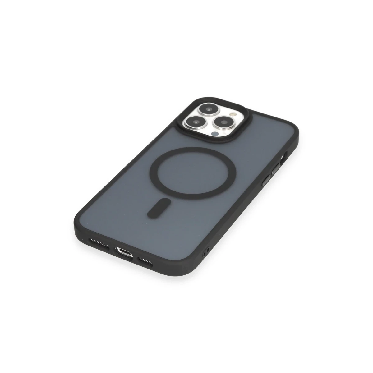 Newface Apple iPhone 14 Pro Kılıf Trex Magneticsafe Kapak - Siyah — görsel 9