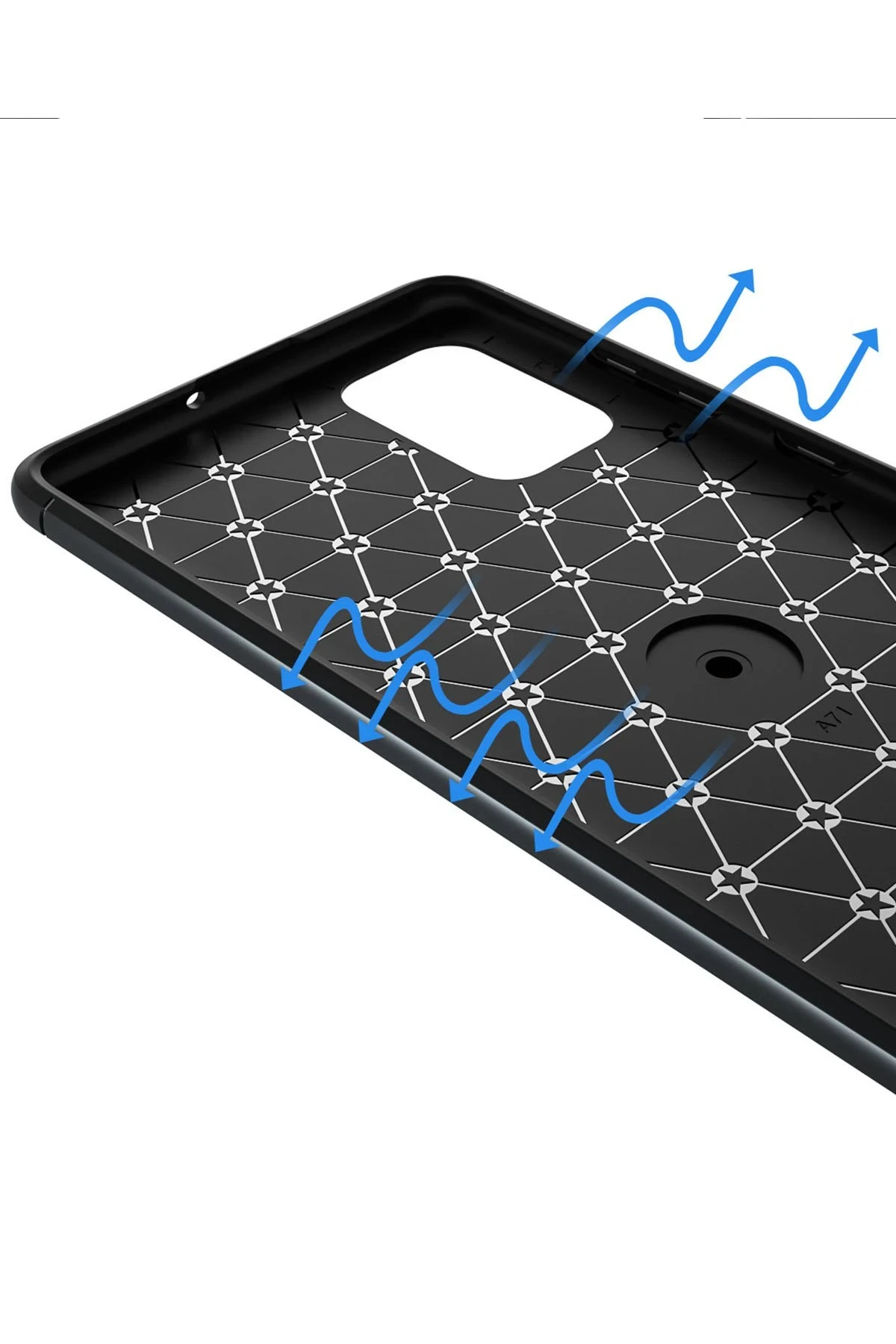 Newface Samsung Galaxy M31S Kılıf Range Yüzüklü Silikon - Siyah — görsel 5
