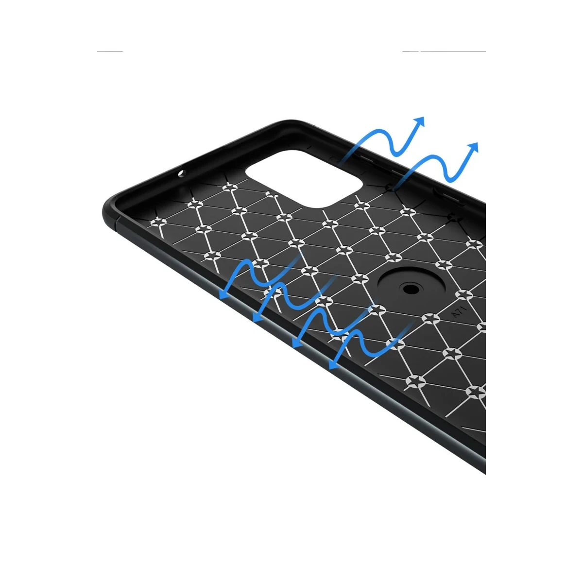 Newface Samsung Galaxy M31S Kılıf Range Yüzüklü Silikon - Siyah — görsel 11