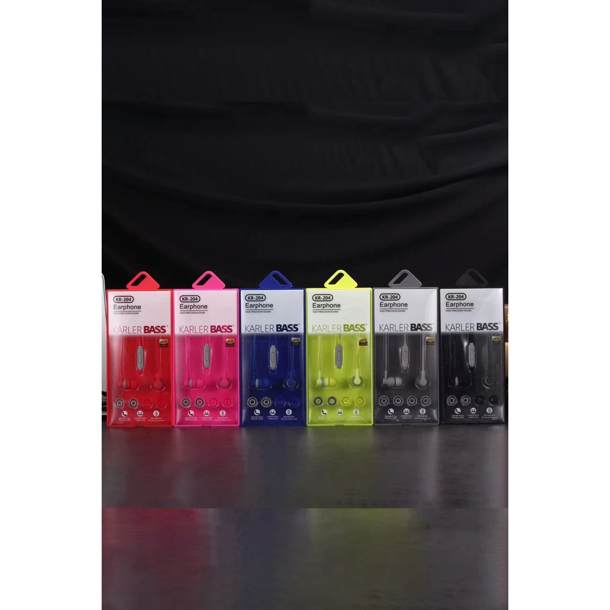 Karler Bass KR-204 Kablolu Kulaklık - Siyah — görsel 8
