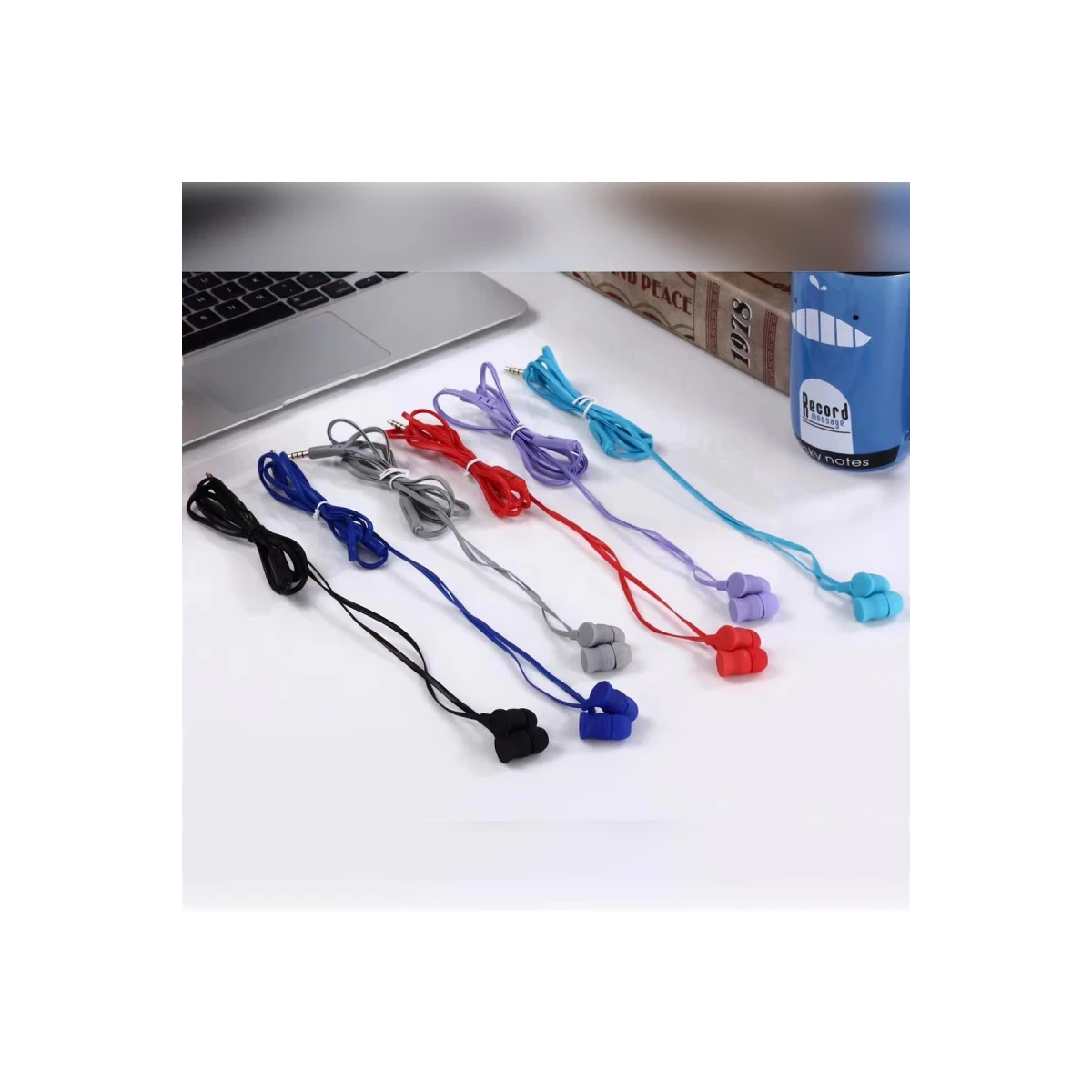 Karler Bass KR-207 Mıknatıslı Kablolu Kulaklık - Siyah — görsel 7