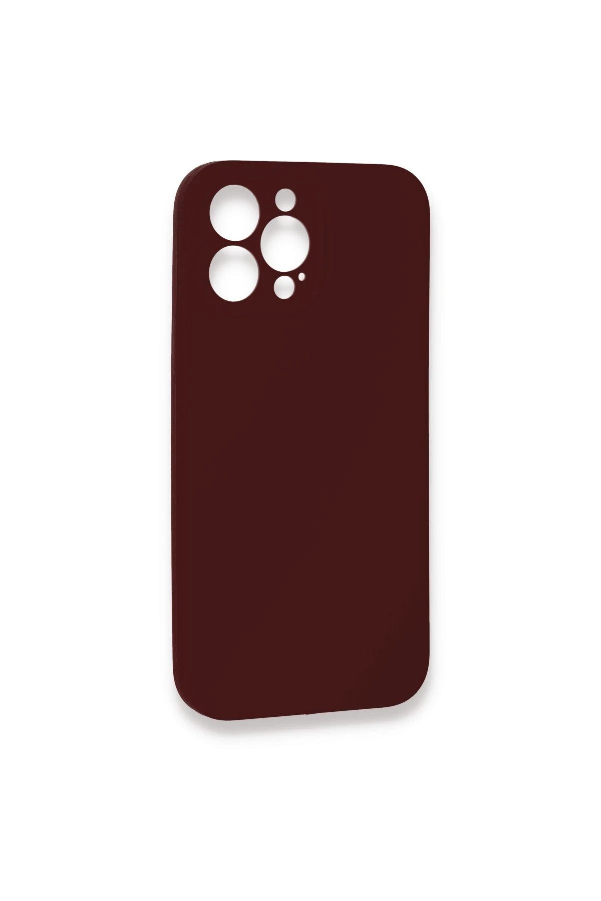 Newface iPhone 13 Pro Kılıf Lansman Legant Silikon - Bordo