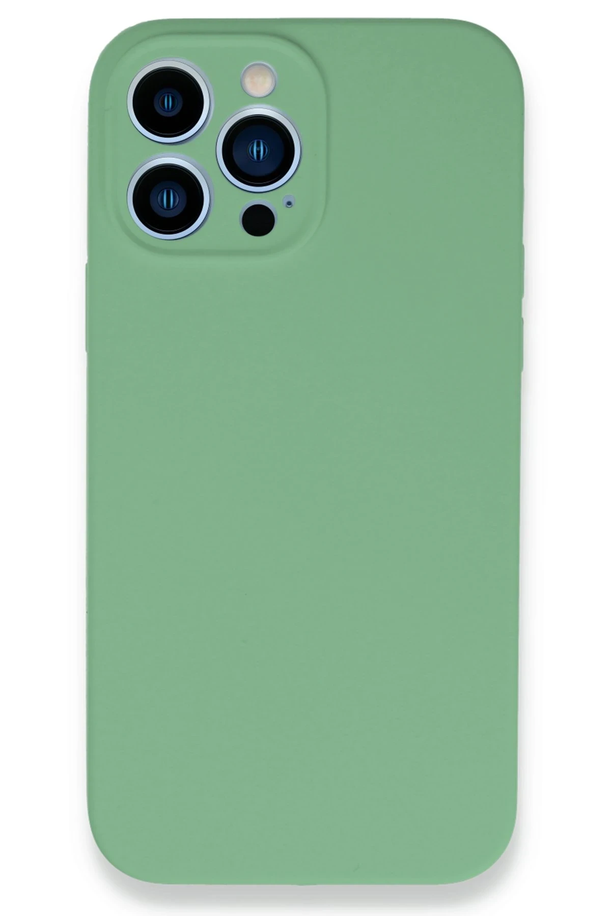 Newface iPhone 13 Pro Kılıf Lansman Legant Silikon - Yeşil