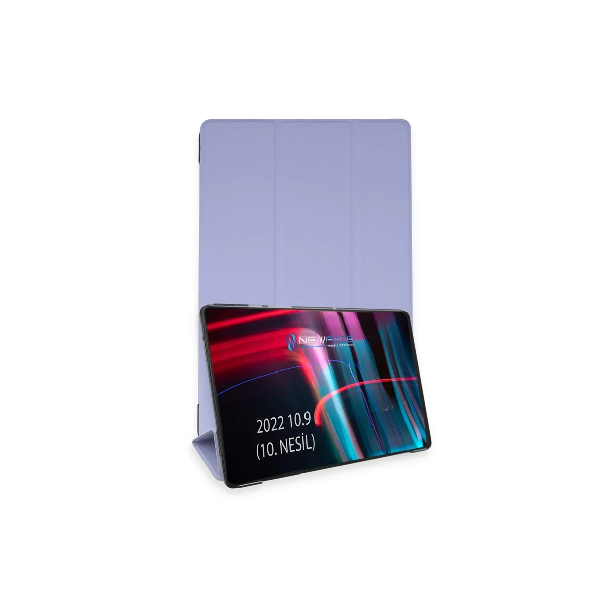 Newface Apple iPad 2025 10.9 10.Nesil (A16) Kılıf Tablet Smart Kılıf - Lila