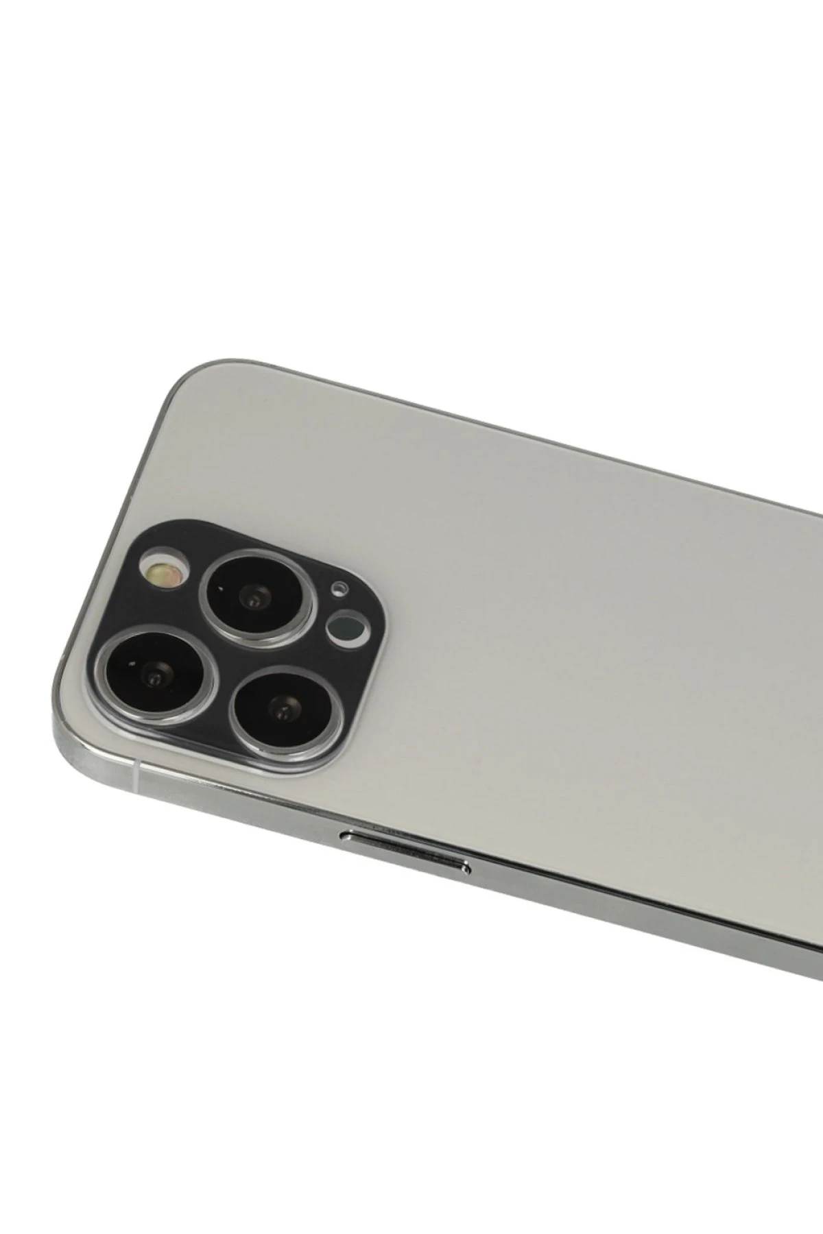 Newface Apple iPhone 13 Pro Max Rainbow Kamera Lens Koruma Cam - Siyah
