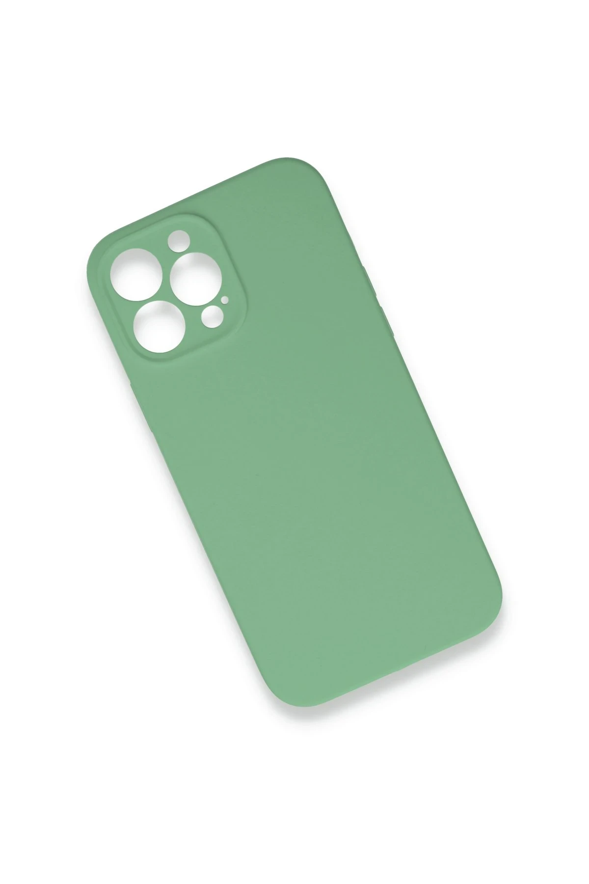 Newface iPhone 13 Pro Max Kılıf Lansman Legant Silikon - Yeşil