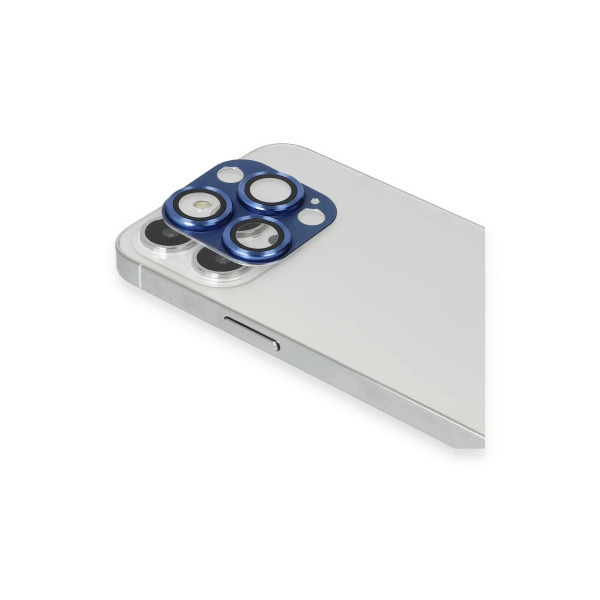Newface Apple iPhone 13 Pro Max Pers Alüminyum Kamera Lens - Lacivert — görsel 6