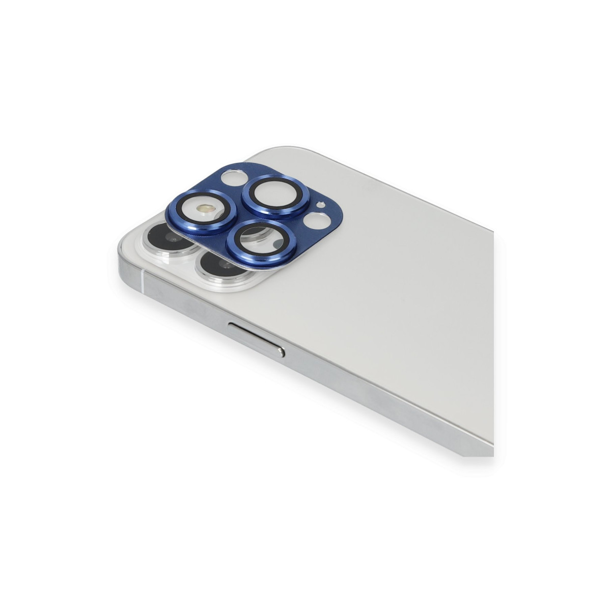 Newface Apple iPhone 13 Pro Max Pers Alüminyum Kamera Lens - Lacivert — görsel 10