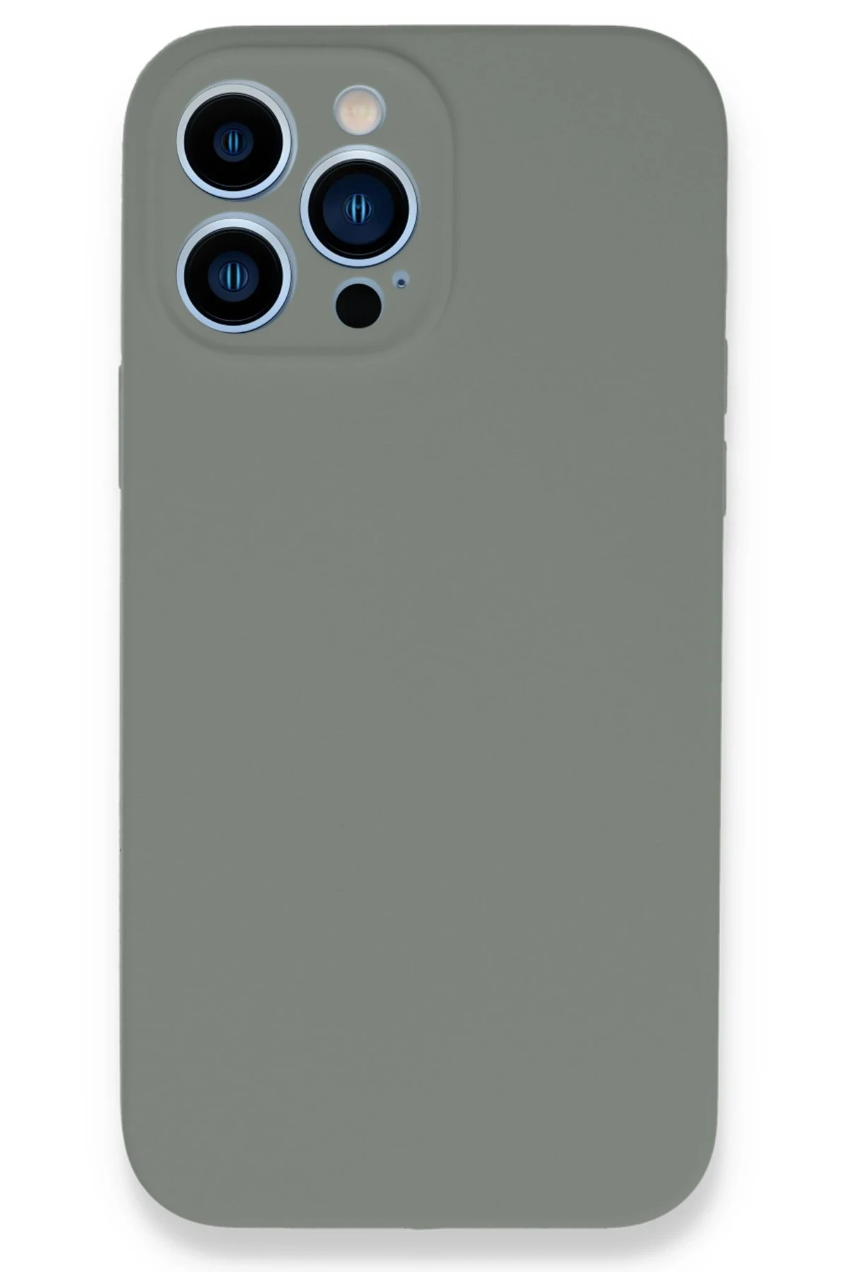 Newface iPhone 13 Pro Max Kılıf Lansman Legant Silikon - Gri