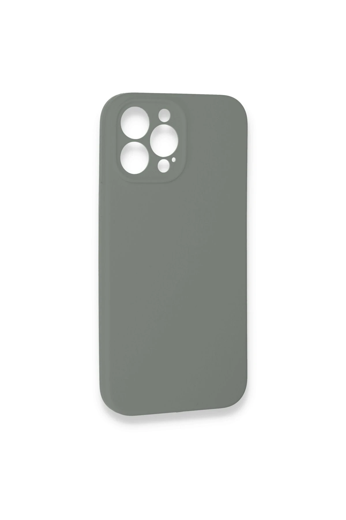 Newface iPhone 13 Pro Max Kılıf Lansman Legant Silikon - Gri