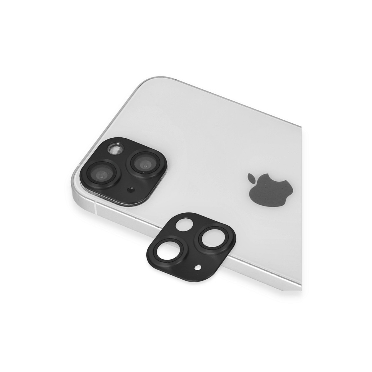 Newface Apple iPhone 13 Pers Alüminyum Kamera Lens - Siyah — görsel 9