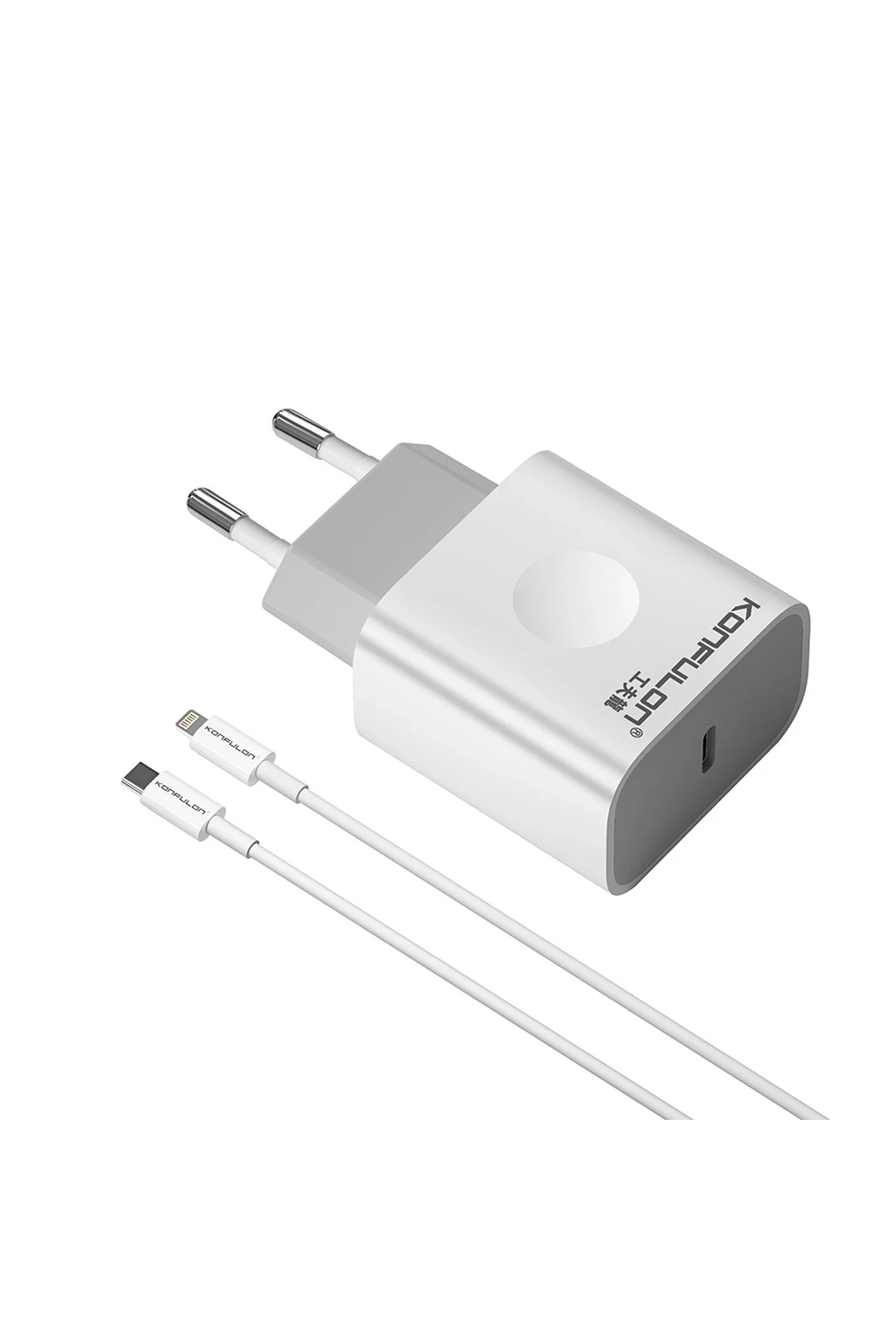 Konfulon C69D 20W + DC13 1M 20W Type-C to Lightning Kablolu PD Şarj Cihazı