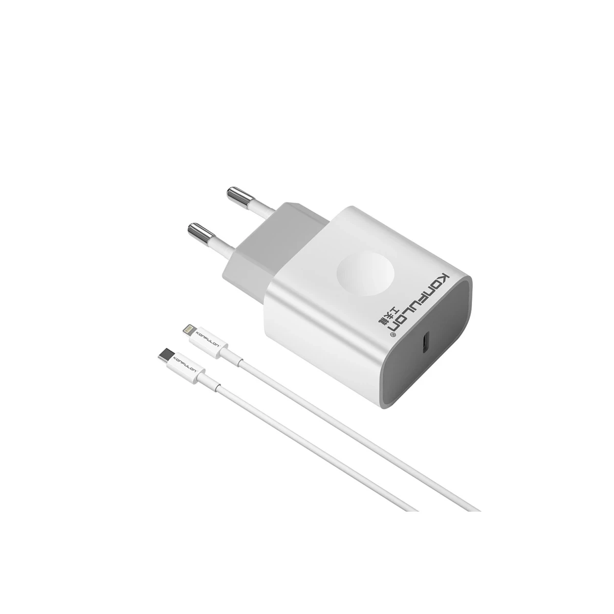 Konfulon C69D 20W + DC13 1M 20W Type-C to Lightning Kablolu PD Şarj Cihazı — görsel 5