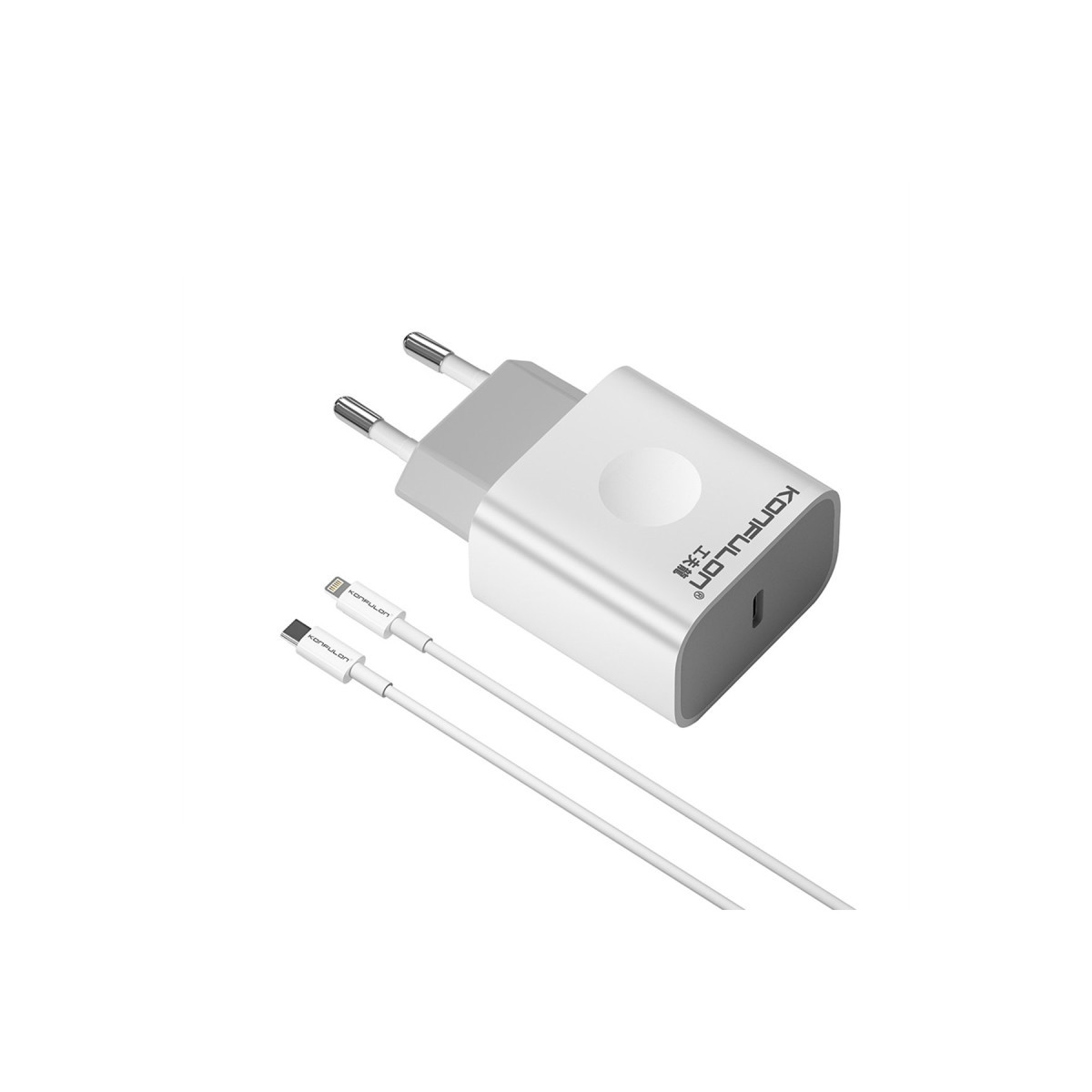 Konfulon C69D 20W + DC13 1M 20W Type-C to Lightning Kablolu PD Şarj Cihazı — görsel 9