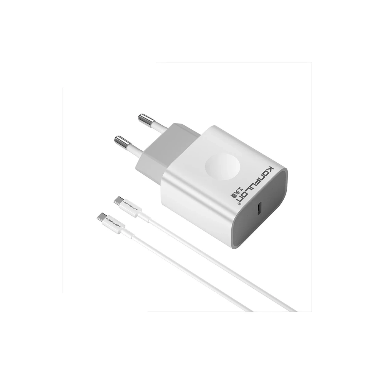 Konfulon C69D 20W + 1M 18W DC15 Type-C to Type-C Kablolu PD Şarj Cihazı — görsel 5