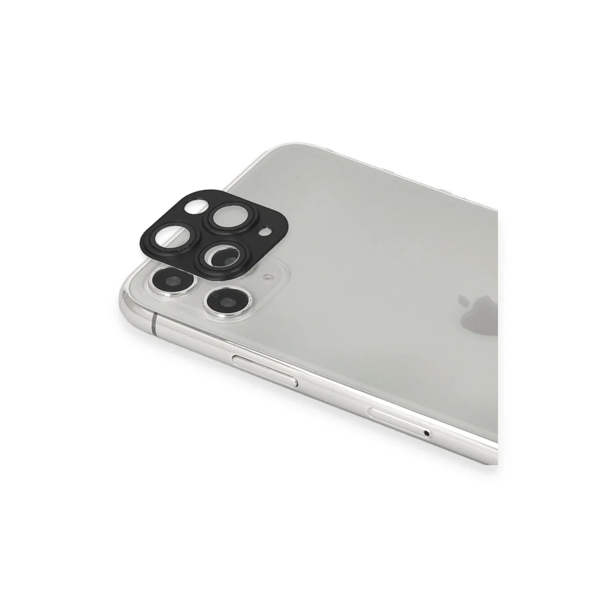 Newface Apple iPhone 11 Pro Max Pers Alüminyum Kamera Lens - Siyah — görsel 6