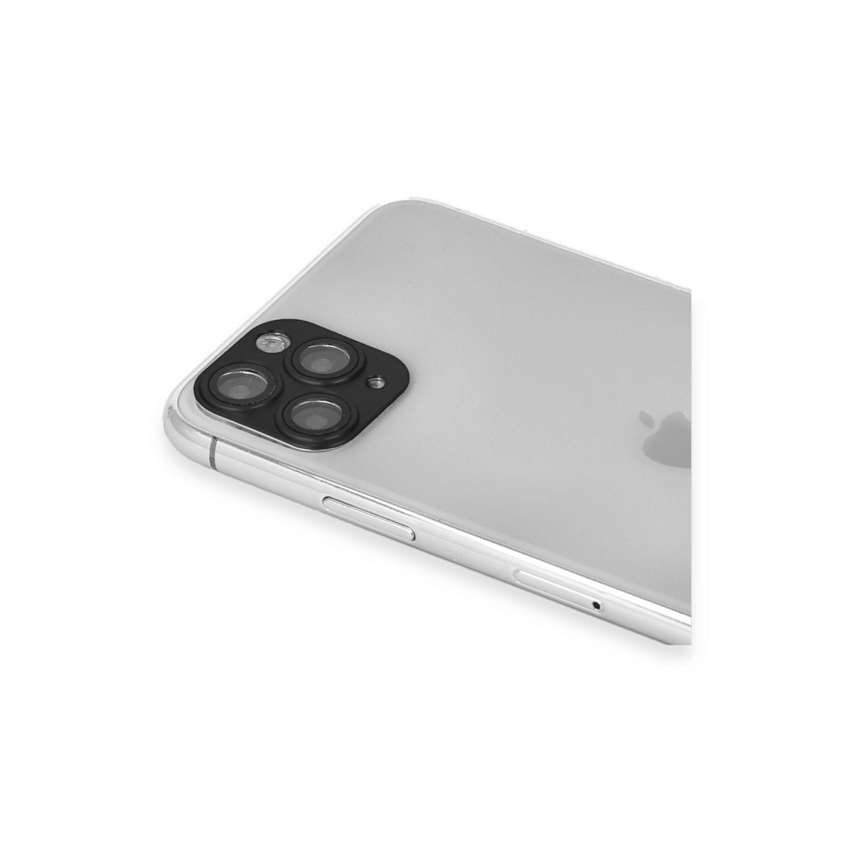 Newface Apple iPhone 11 Pro Max Pers Alüminyum Kamera Lens - Siyah — görsel 11