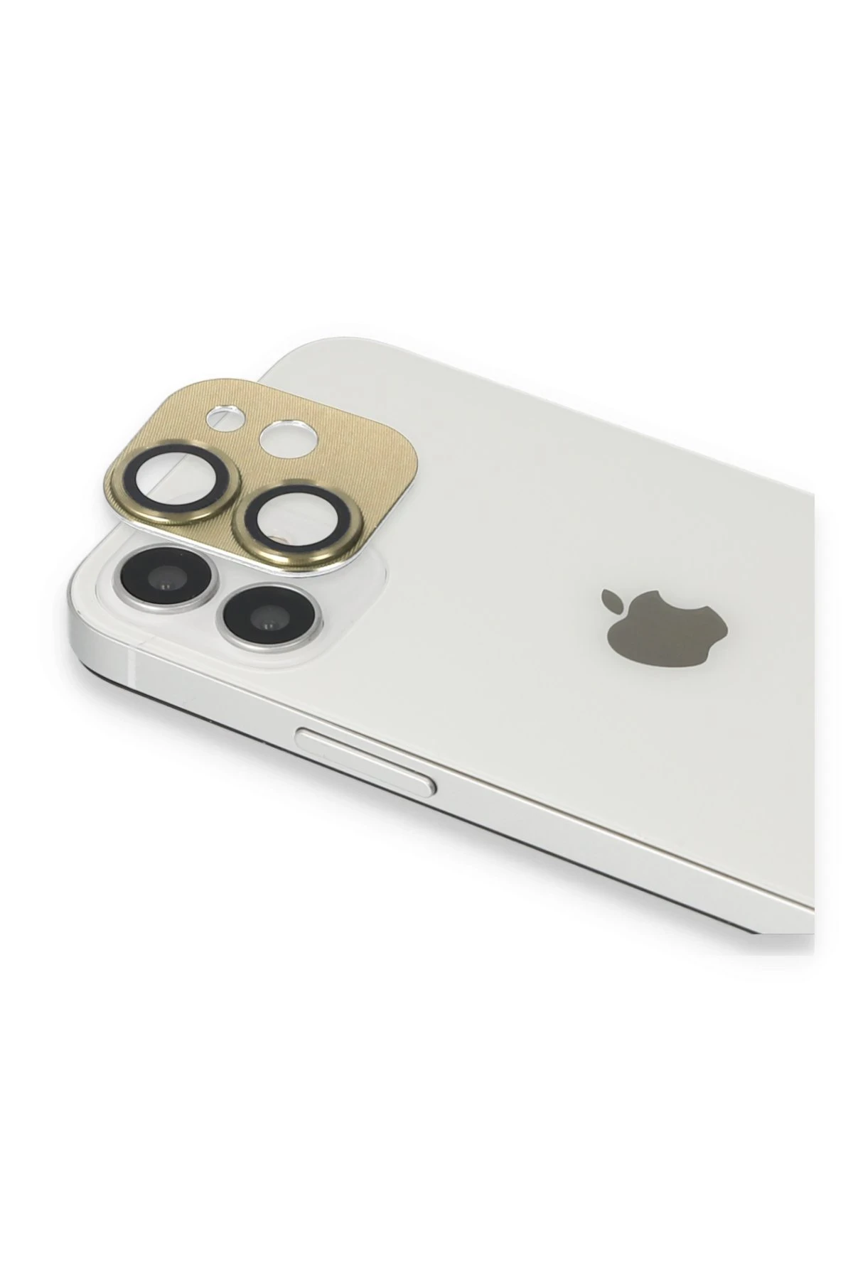 Newface iPhone 11 Pers Alüminyum Kamera Lens - Gold