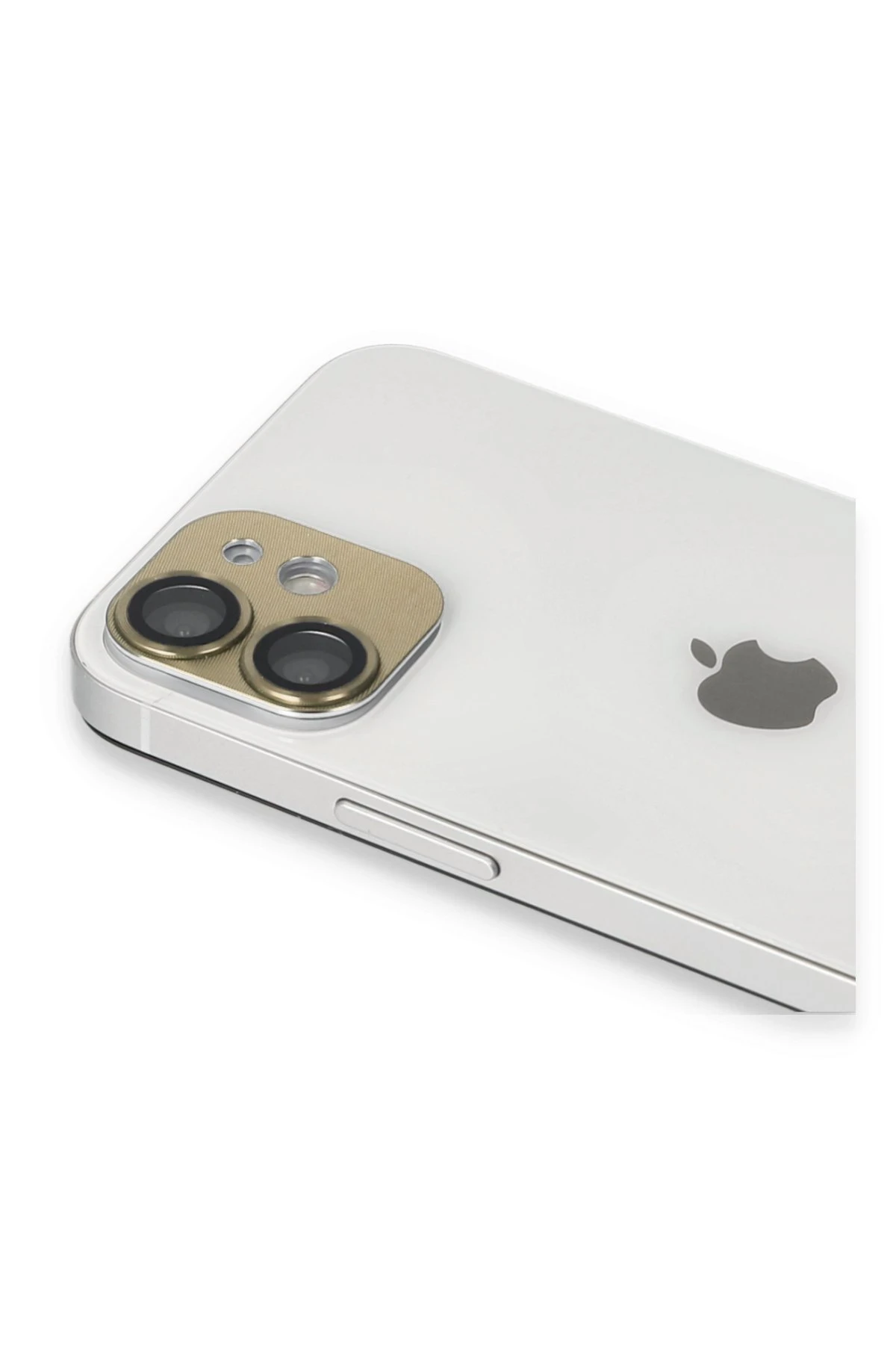 Newface iPhone 11 Pers Alüminyum Kamera Lens - Gold