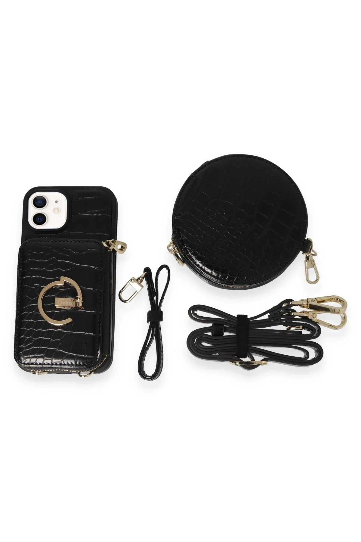 Joko Apple iPhone 11 Kılıf Ermes Kapak - Siyah