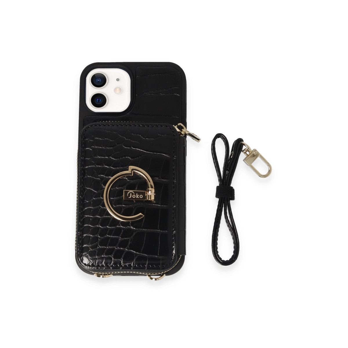 Joko Apple iPhone 11 Kılıf Ermes Kapak - Siyah — görsel 12