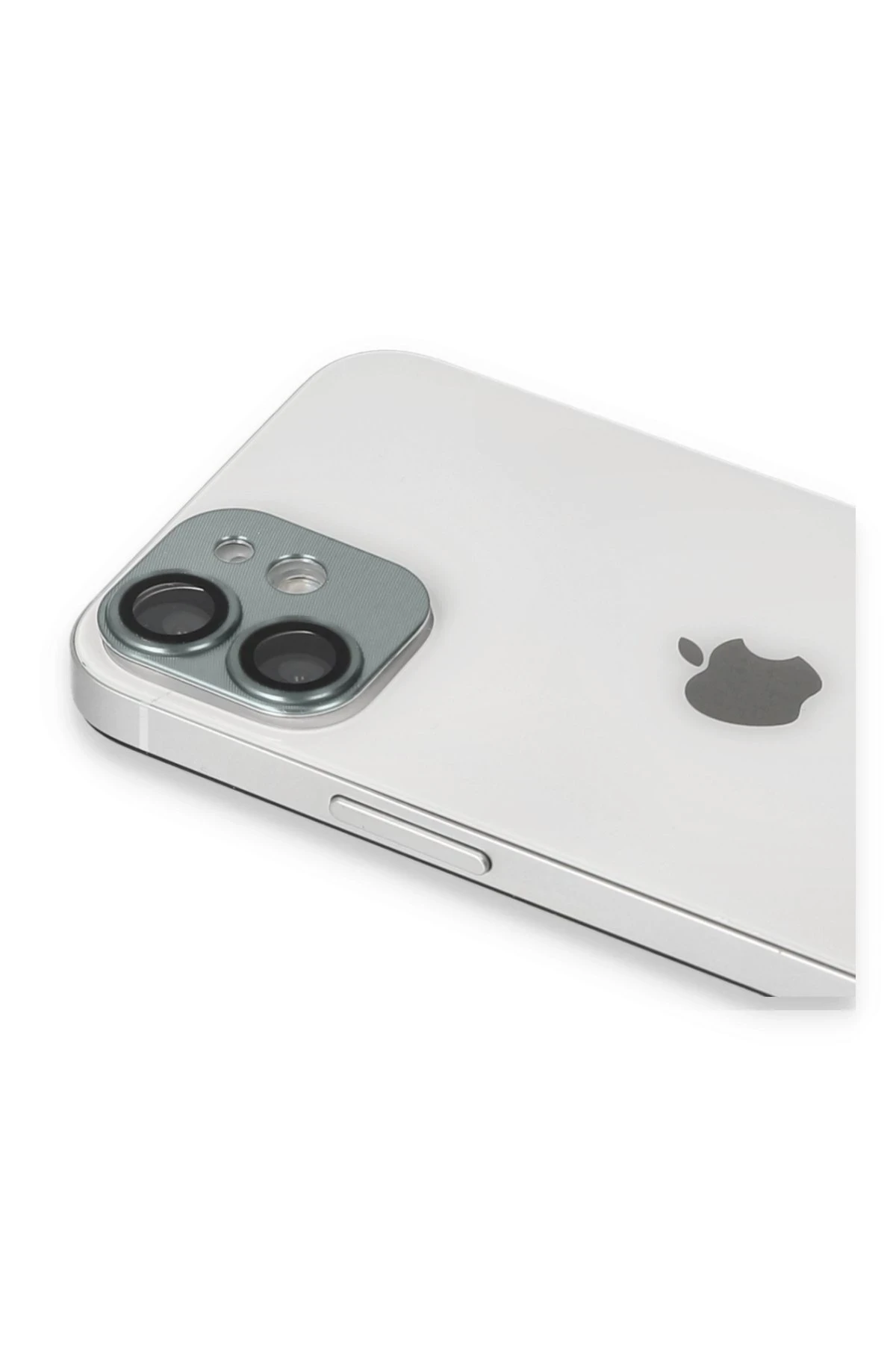 Newface iPhone 11 Pers Alüminyum Kamera Lens - Yeşil