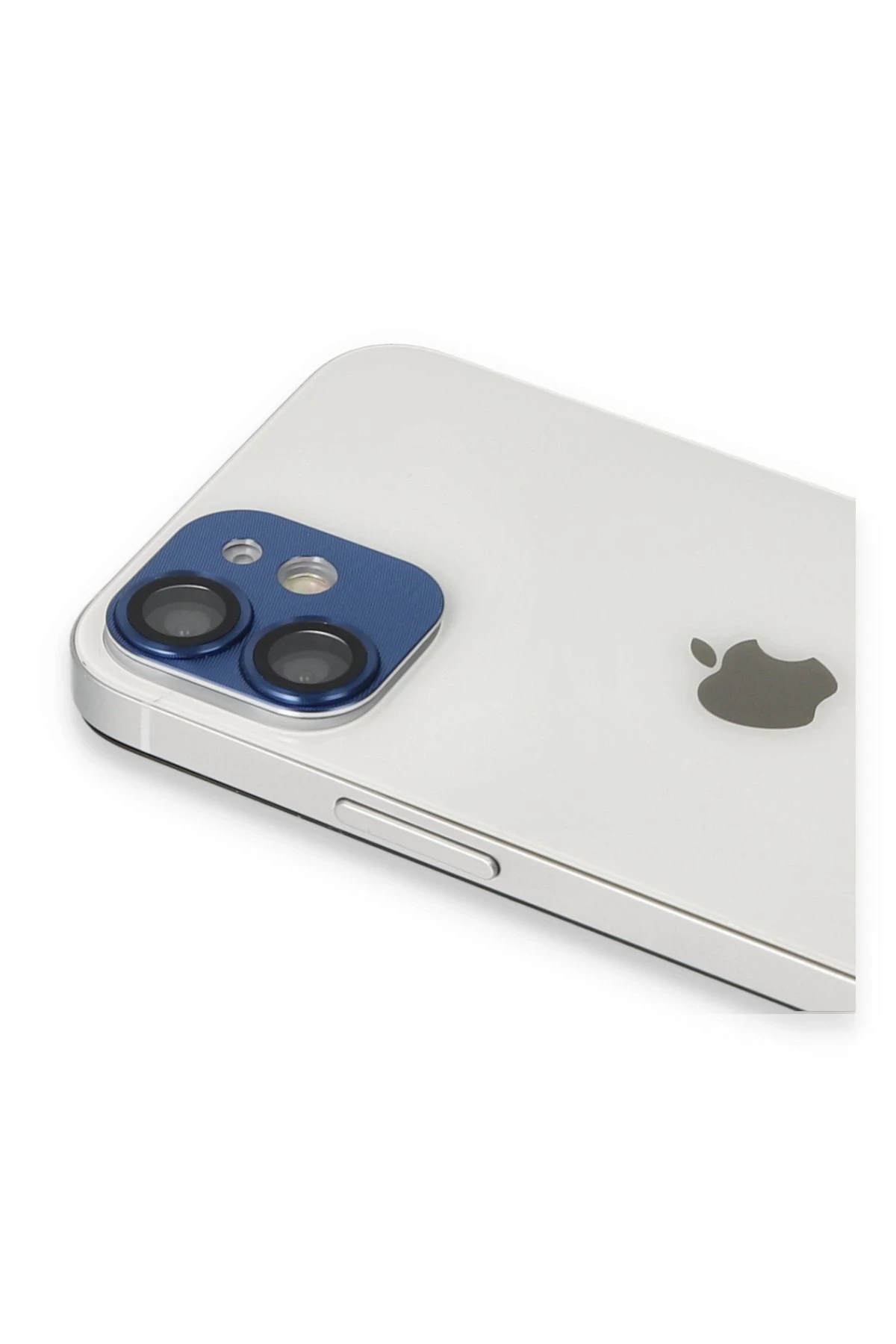 Newface iPhone 11 Pers Alüminyum Kamera Lens - Lacivert
