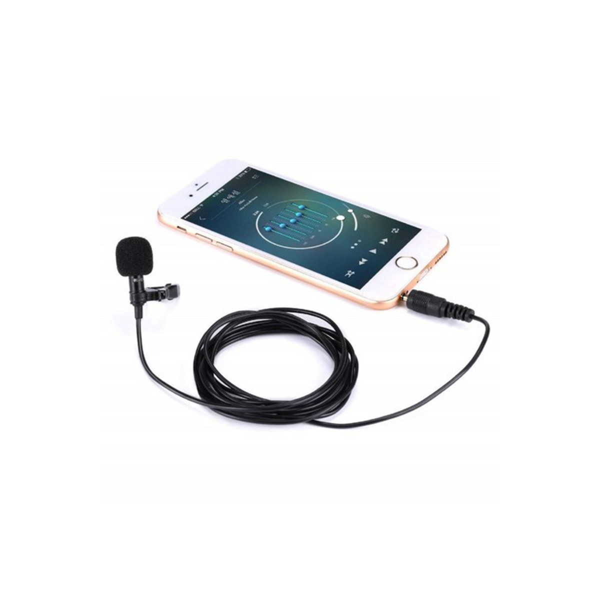 Newface 3.5mm Jak 1.5 Metre Double Mikrofon - Siyah — görsel 6