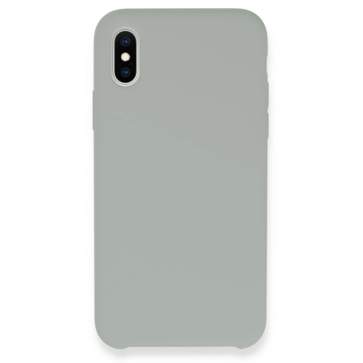 Newface Apple iPhone XS Kılıf Lansman Legant Silikon - Açık Gri — görsel 4