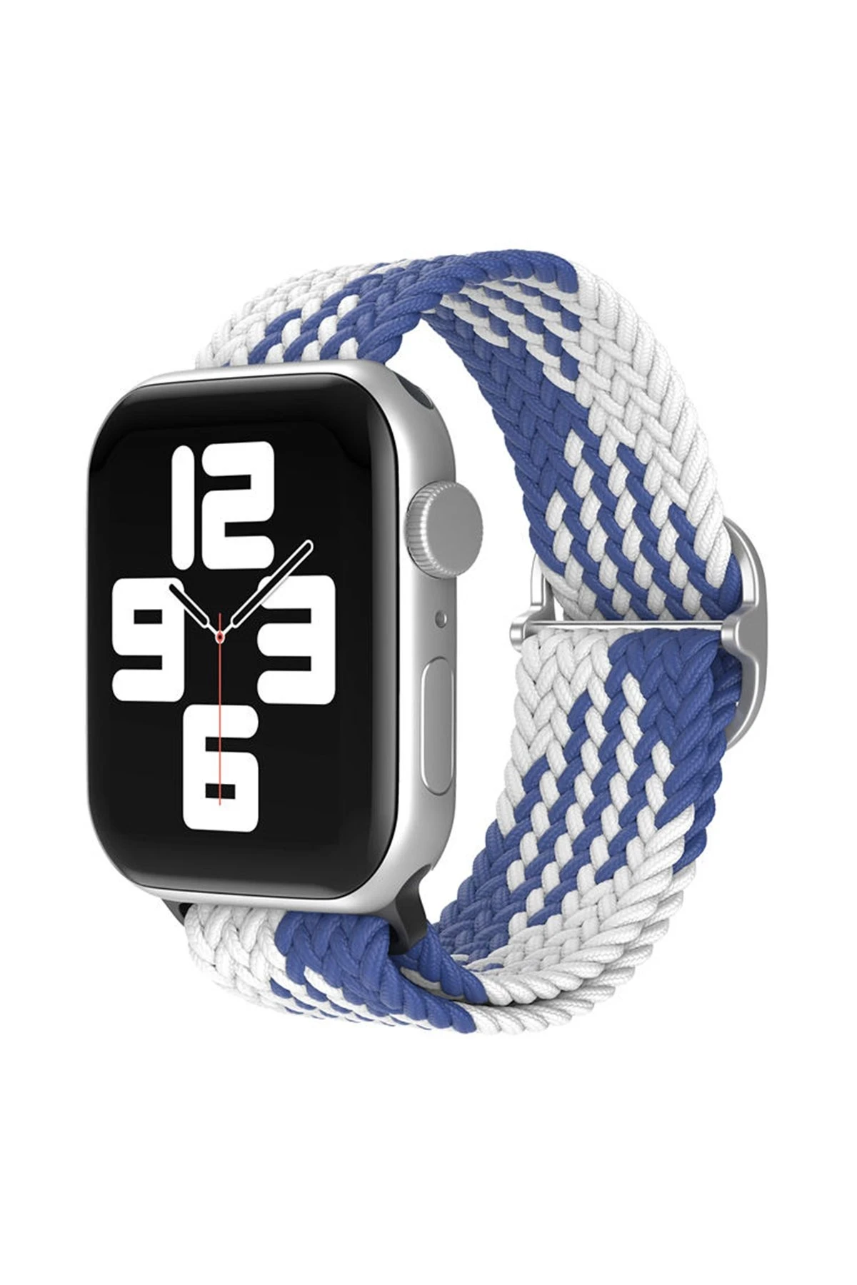 Newface Apple Watch 38mm Star Kordon - Mavi-Beyaz