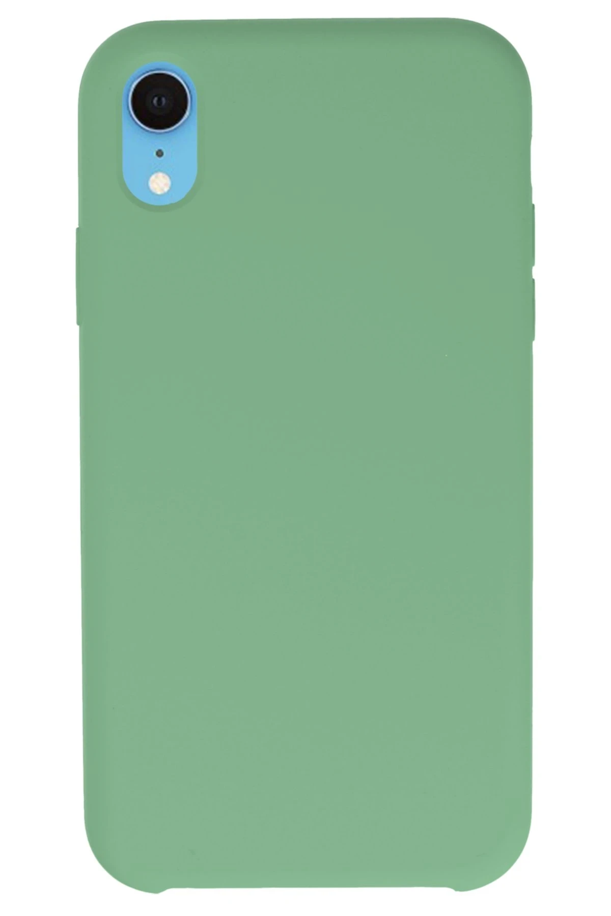 Newface iPhone XR Kılıf Lansman Legant Silikon - Yeşil