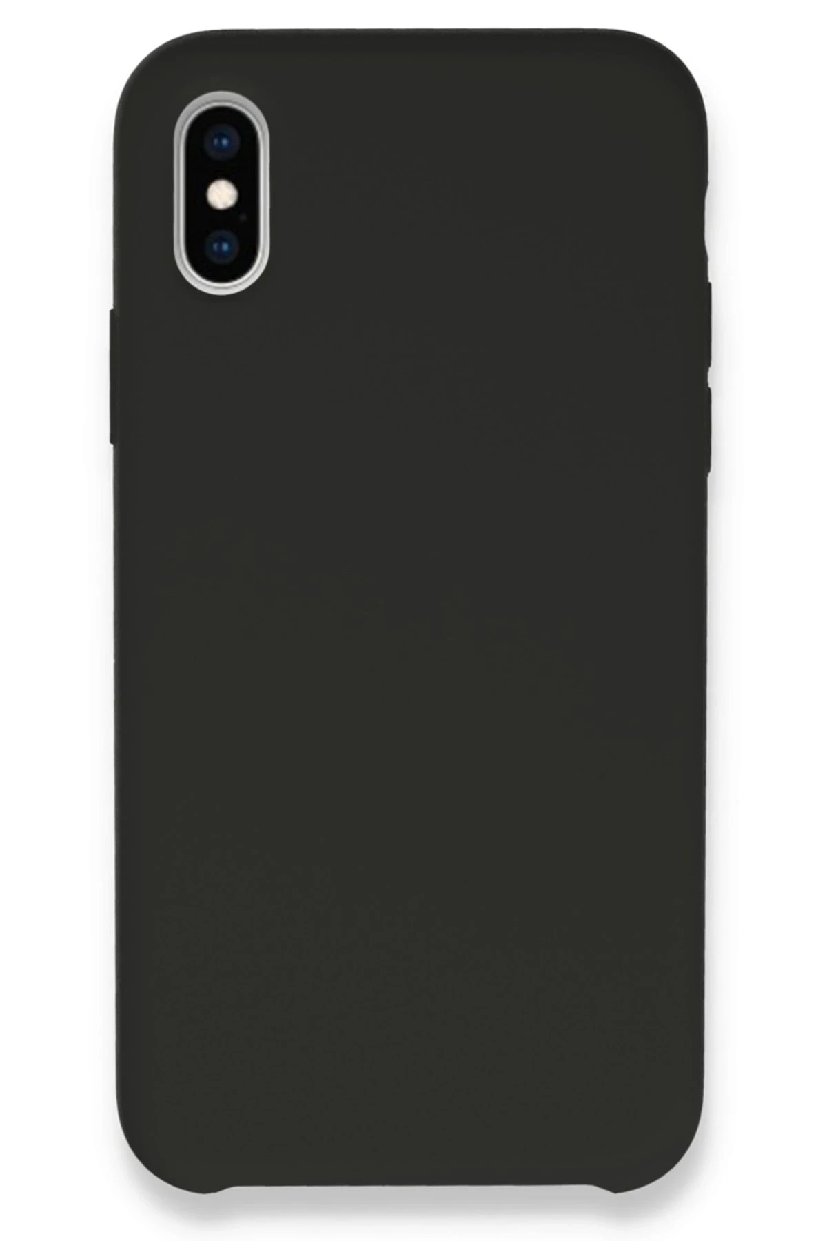 Newface iPhone XS Max Kılıf Lansman Legant Silikon - Siyah