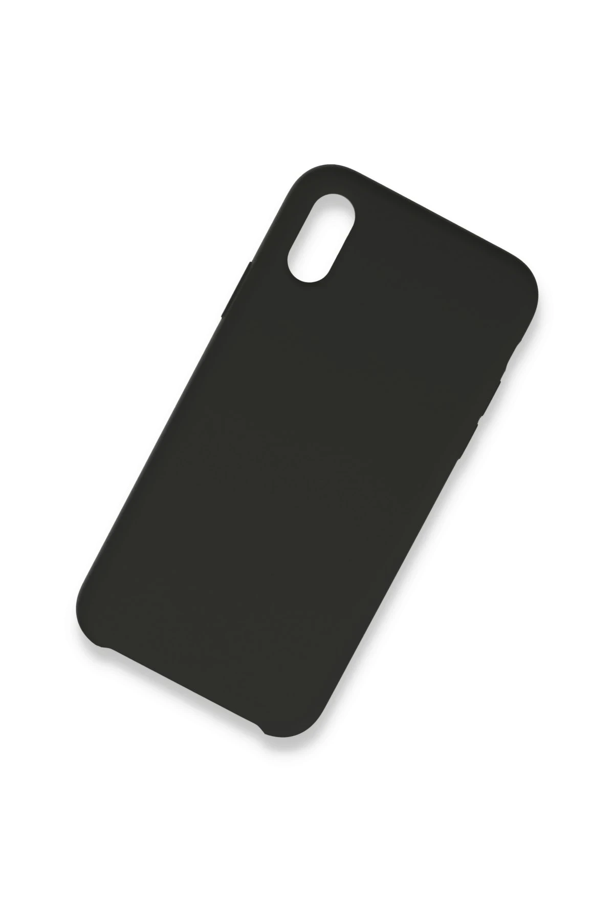 Newface iPhone XS Max Kılıf Lansman Legant Silikon - Siyah