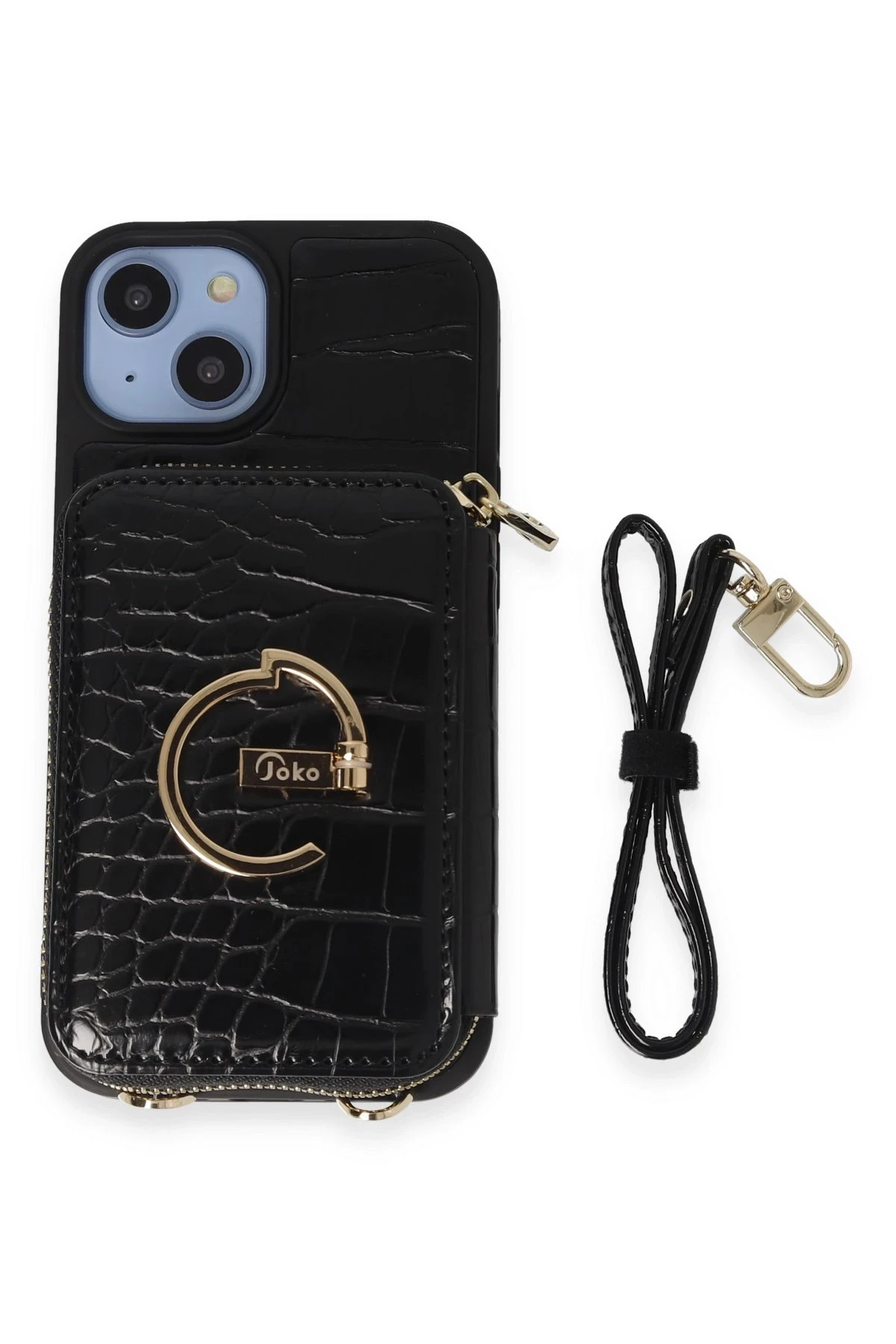 Joko Apple iPhone 14 Kılıf Ermes Kapak - Siyah — görsel 3