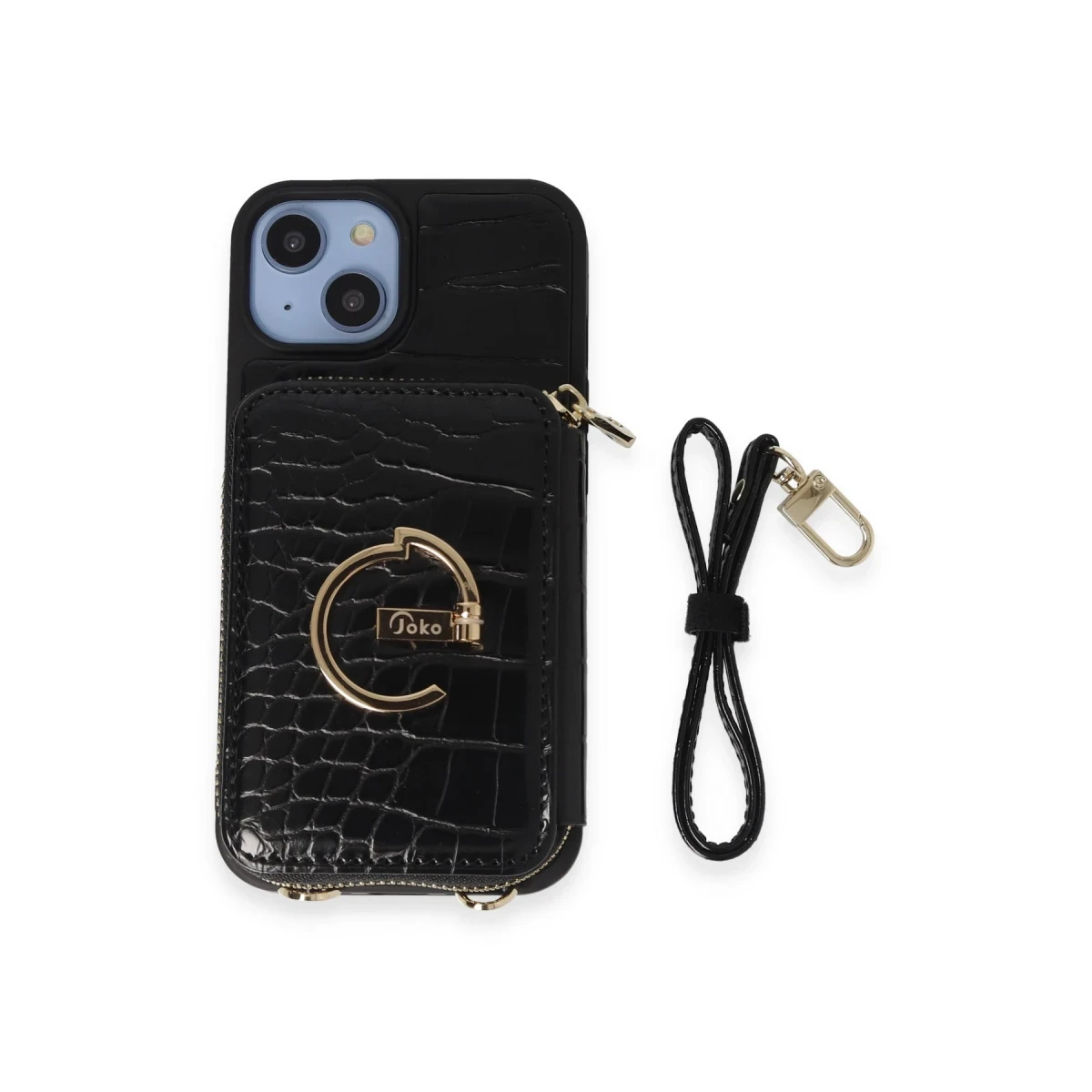 Joko Apple iPhone 14 Kılıf Ermes Kapak - Siyah — görsel 8