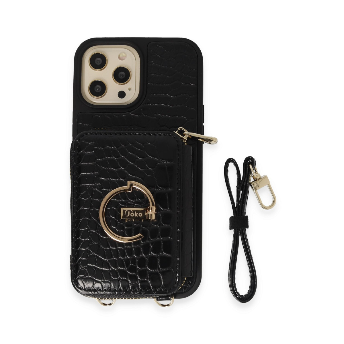 Joko Apple iPhone 14 Pro Max Kılıf Ermes Kapak - Siyah — görsel 10