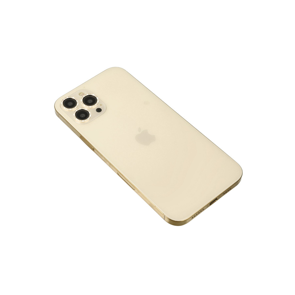 Newface Apple iPhone 12 Pro Diamond Kamera Lens - Gold — görsel 5