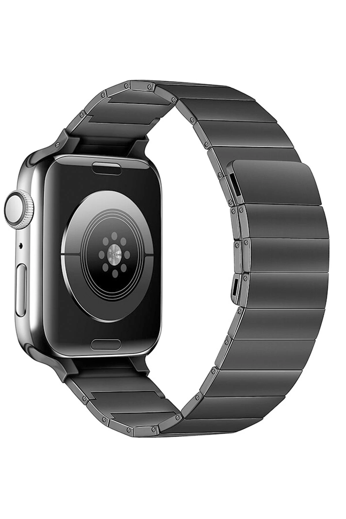 Newface Apple Watch 42mm KR404 Huks Kordon - Siyah