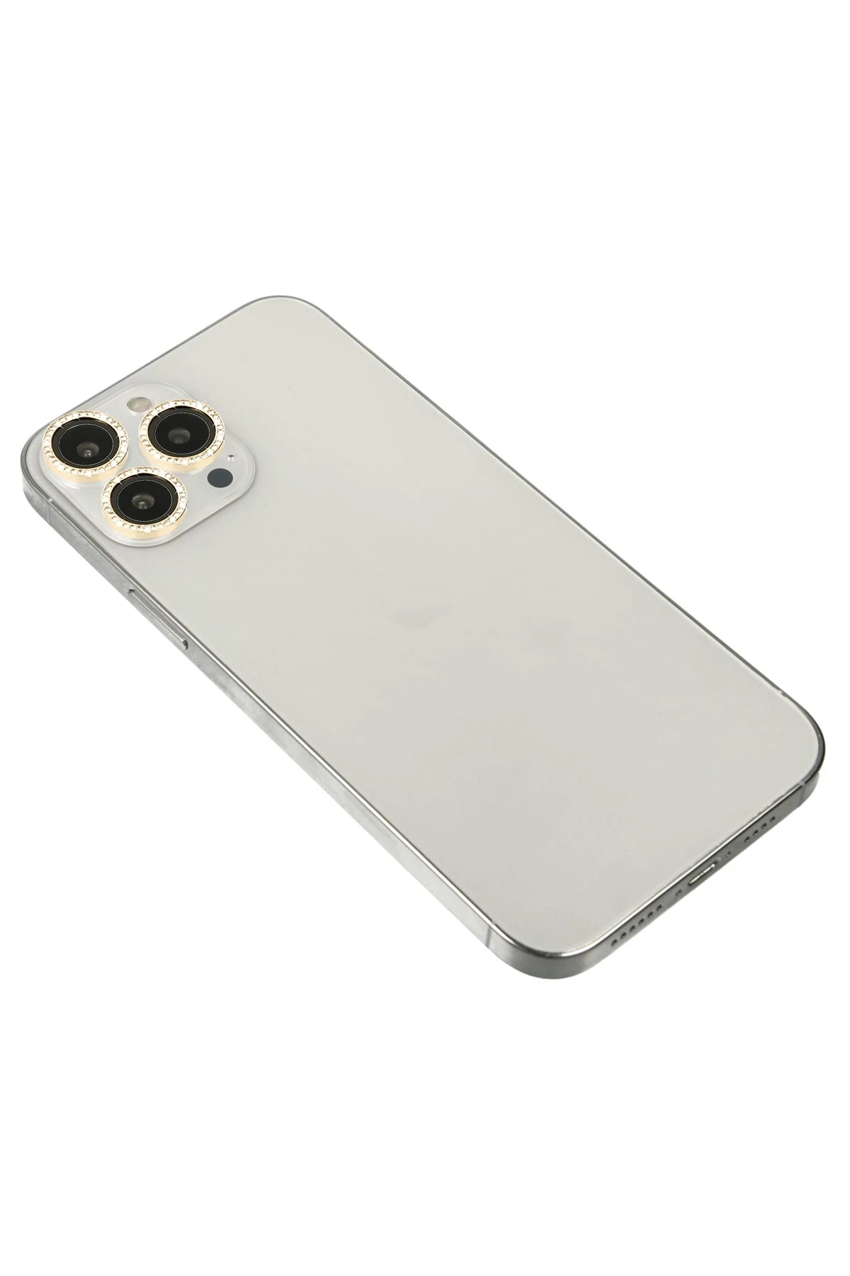 Newface Apple iPhone 13 Pro Diamond Kamera Lens - Gold