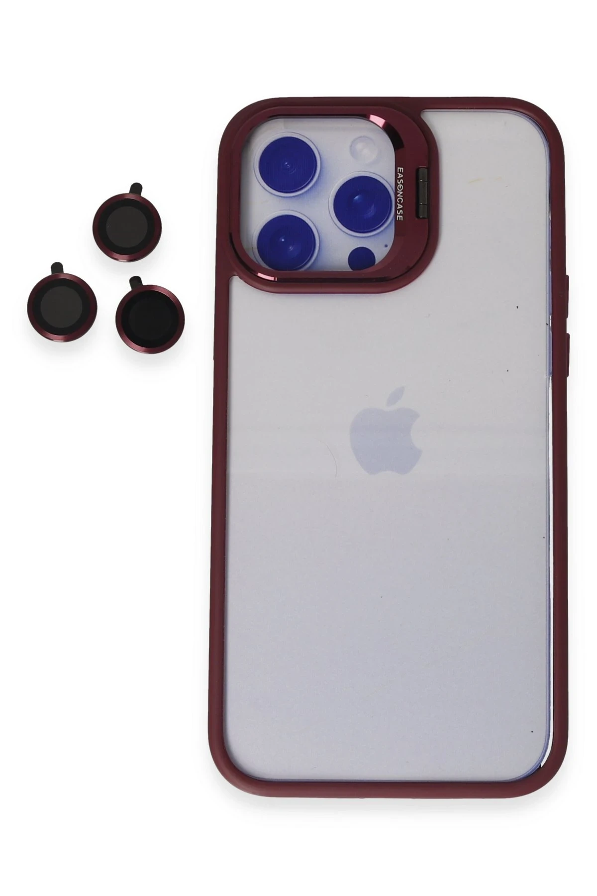 Joko iPhone 14 Pro Kılıf Roblox Lens Standlı Kapak - Bordo