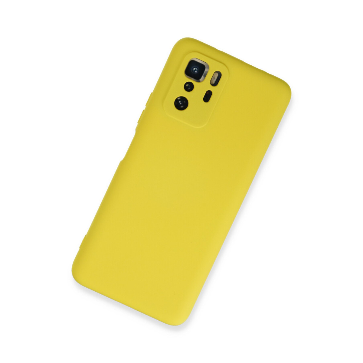 Newface Xiaomi Poco X3 GT Kılıf Nano içi Kadife Silikon - Sarı — görsel 8