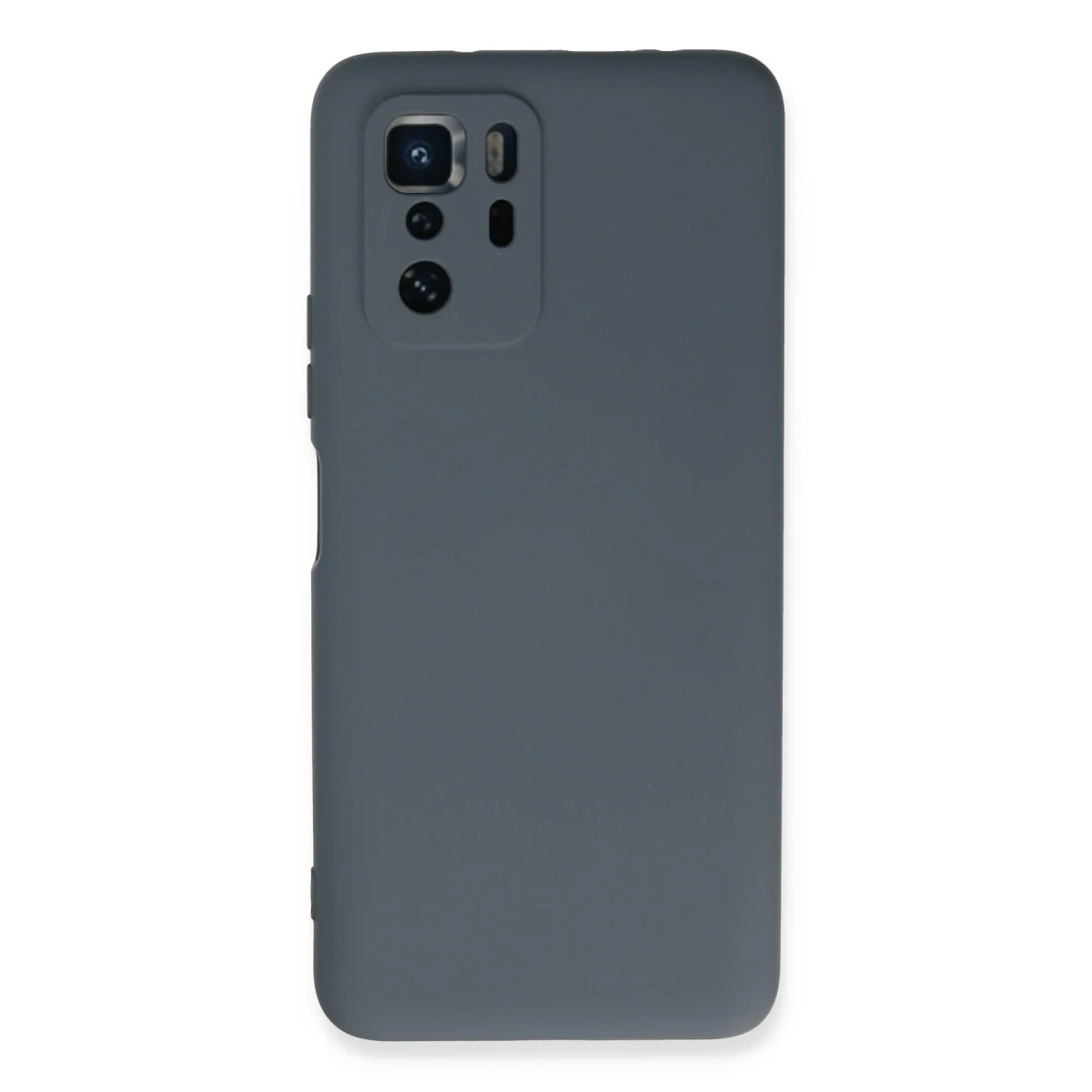 Newface Xiaomi Poco X3 GT Kılıf Nano içi Kadife Silikon - Gri