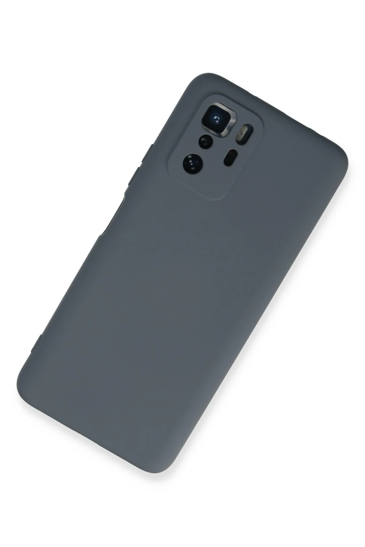Newface Xiaomi Poco X3 GT Kılıf Nano içi Kadife Silikon - Gri