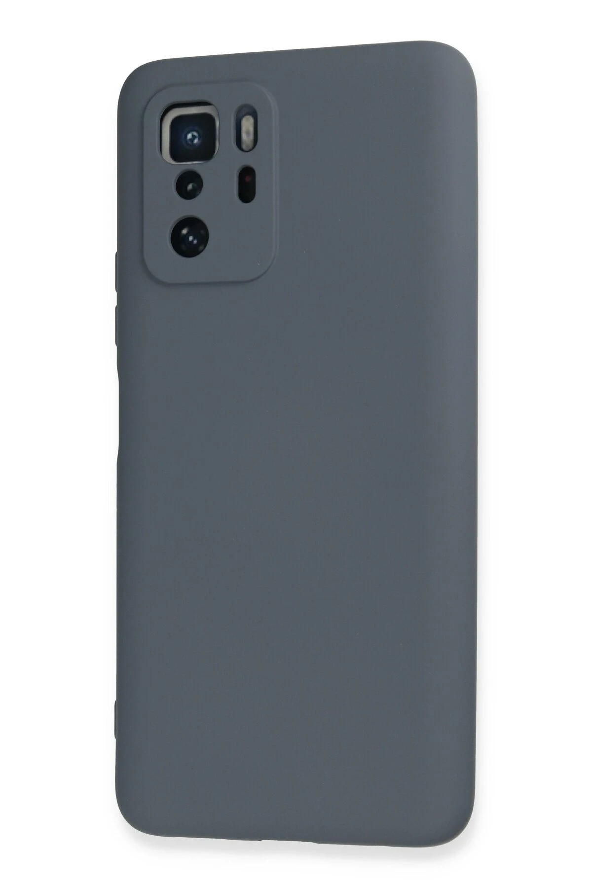 Newface Xiaomi Poco X3 GT Kılıf Nano içi Kadife Silikon - Gri