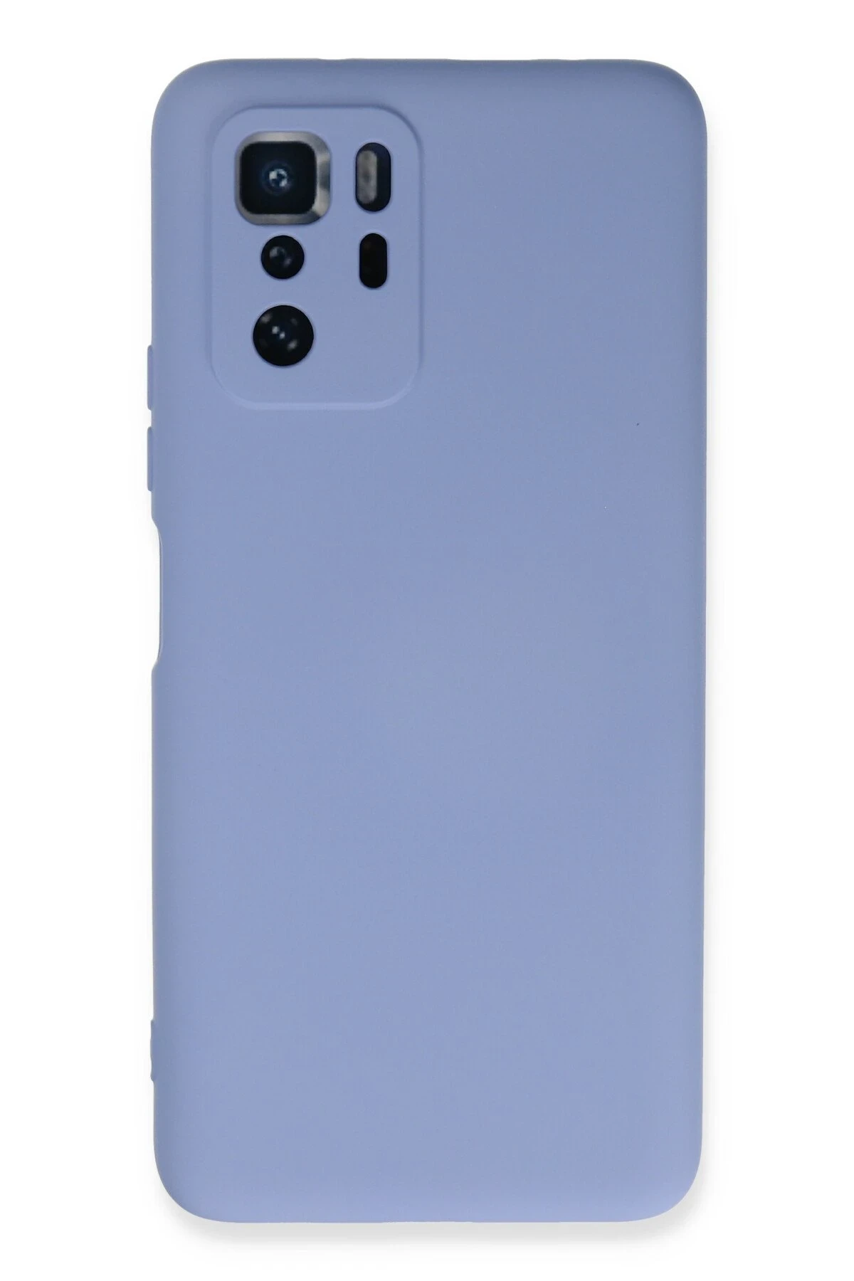 Newface Xiaomi Poco X3 GT Kılıf Nano içi Kadife Silikon - Lila