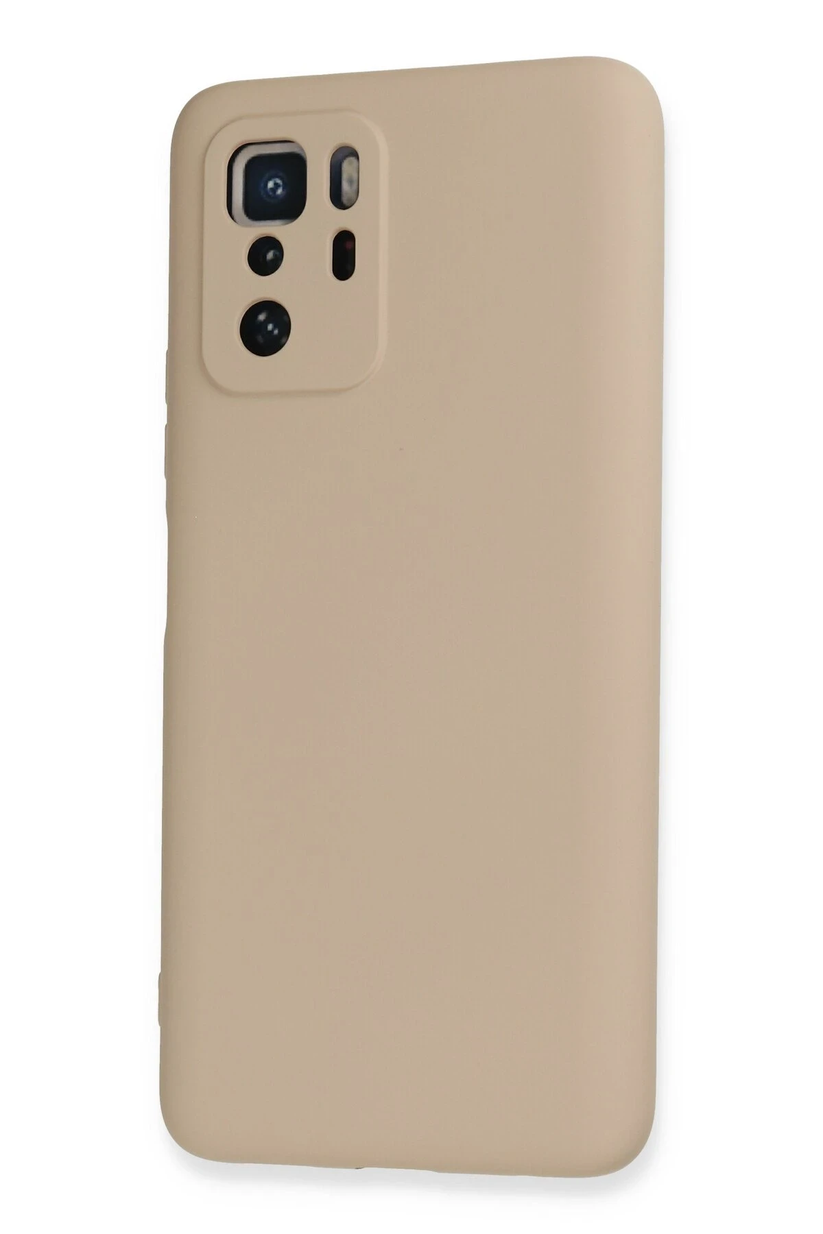 Newface Xiaomi Poco X3 GT Kılıf Nano içi Kadife Silikon - Pudra