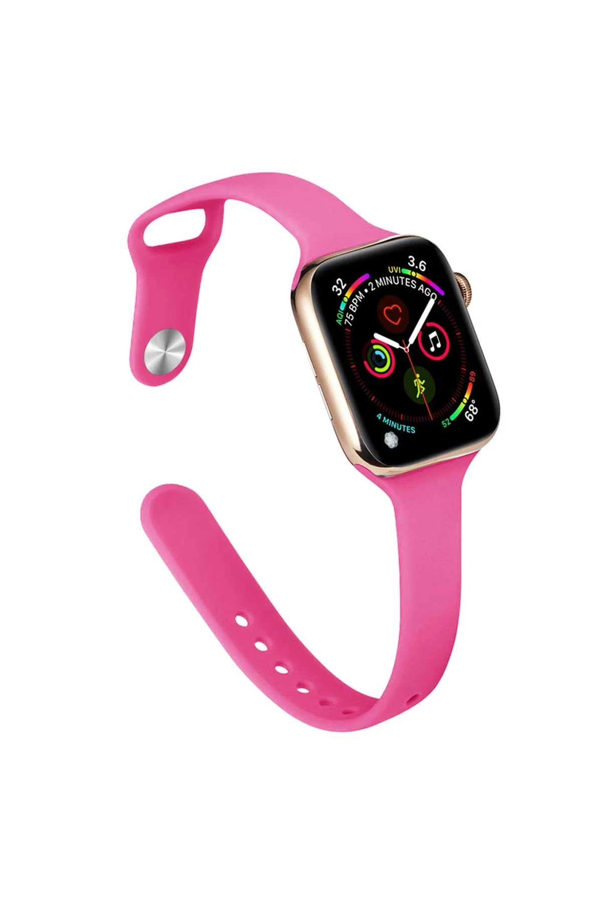 Newface Apple Watch 38mm Klasik Kordon - Pembe