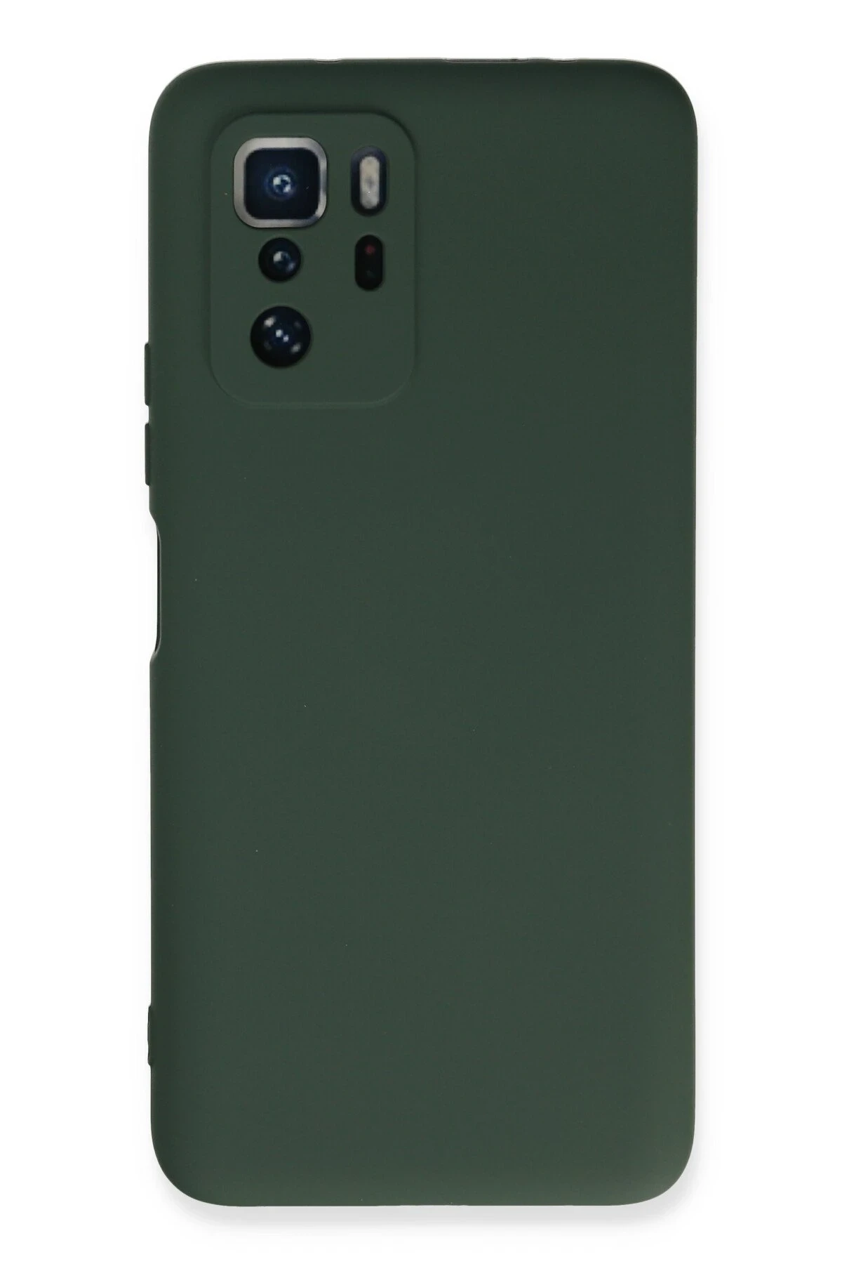Newface Xiaomi Poco X3 GT Kılıf Nano içi Kadife Silikon - Koyu Yeşil