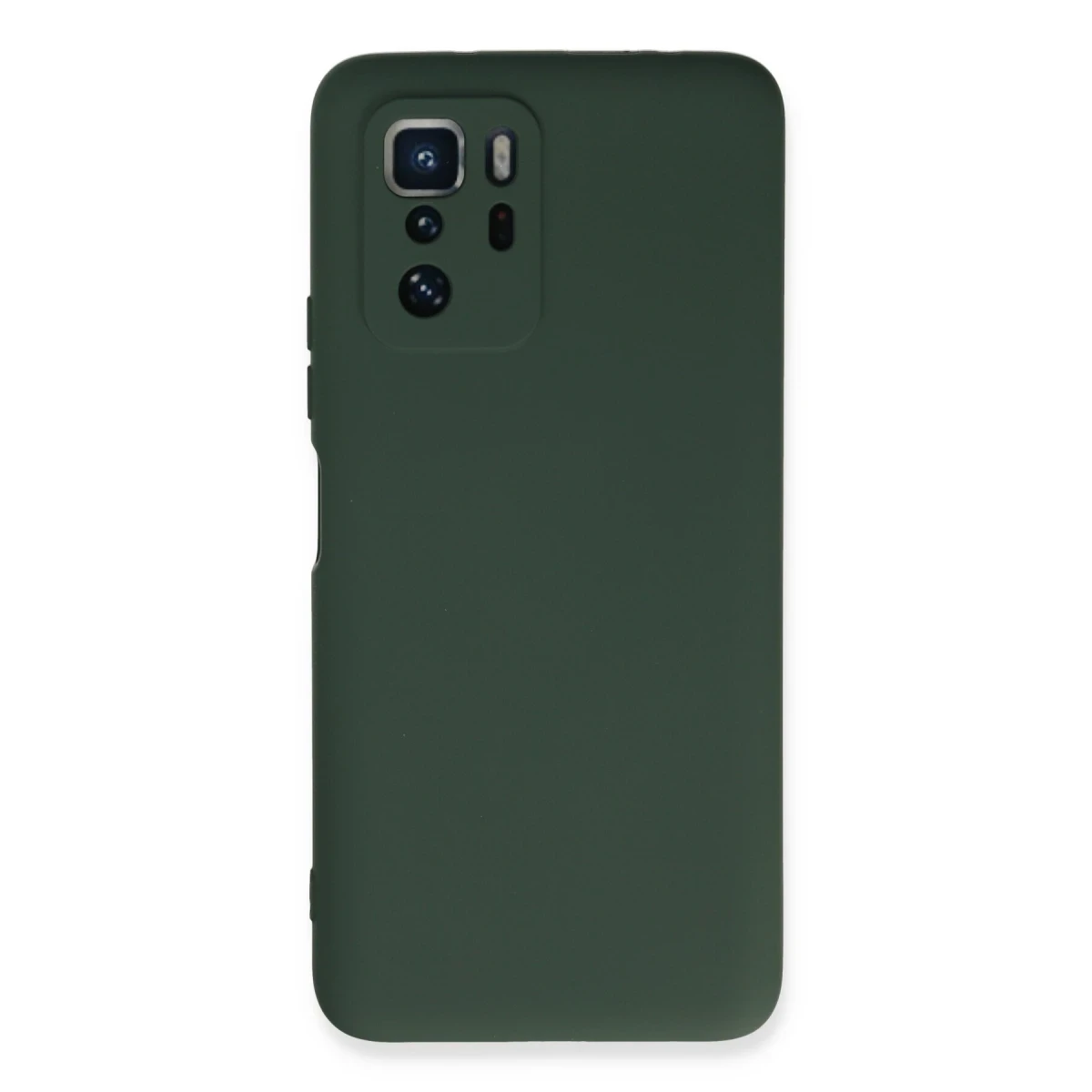 Newface Xiaomi Poco X3 GT Kılıf Nano içi Kadife Silikon - Koyu Yeşil